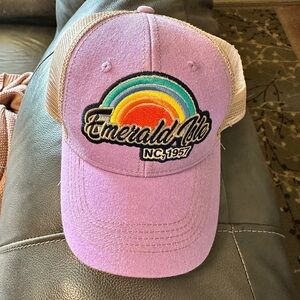 Emerald Isle, North Caroline Purple Trucker Hat